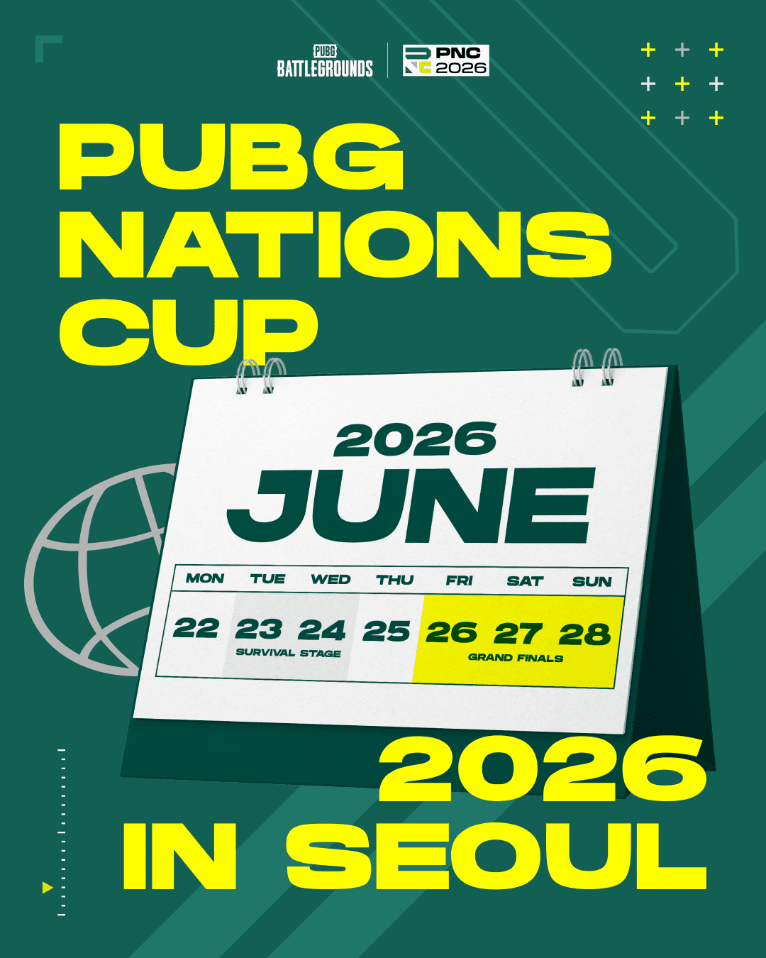 PUBG Nations Cup 2026 Returns to Seoul with New Challengers