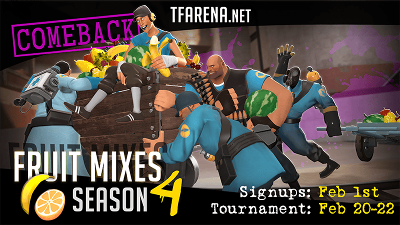 Fruit Mixes Season 4 Returns to Team Fortress 2